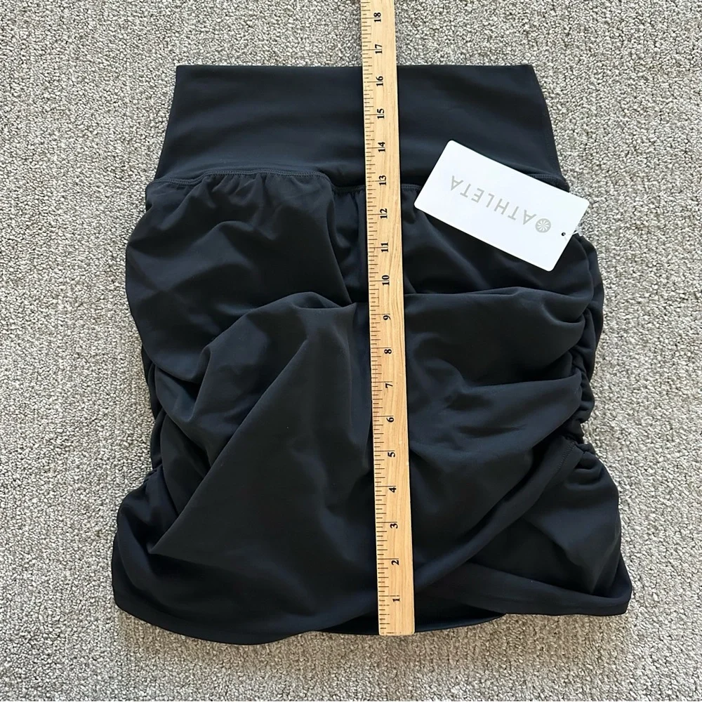 Athleta Transcend Skort – Size Small Black NWT Quick Drying + VitaFree Fabric‎